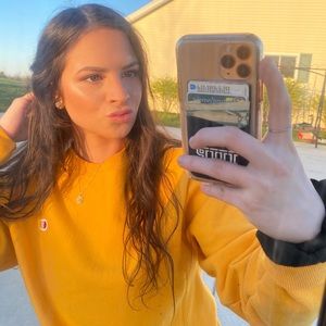 Reverse Weave Champion Hoodie Size Small